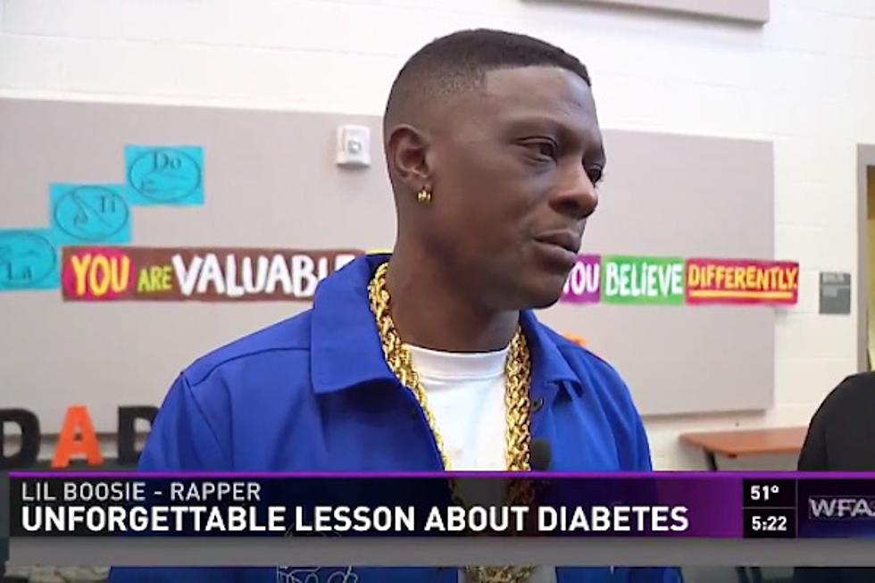 Boosie BadAzz Promotes Diabetes Awareness at Dallas School