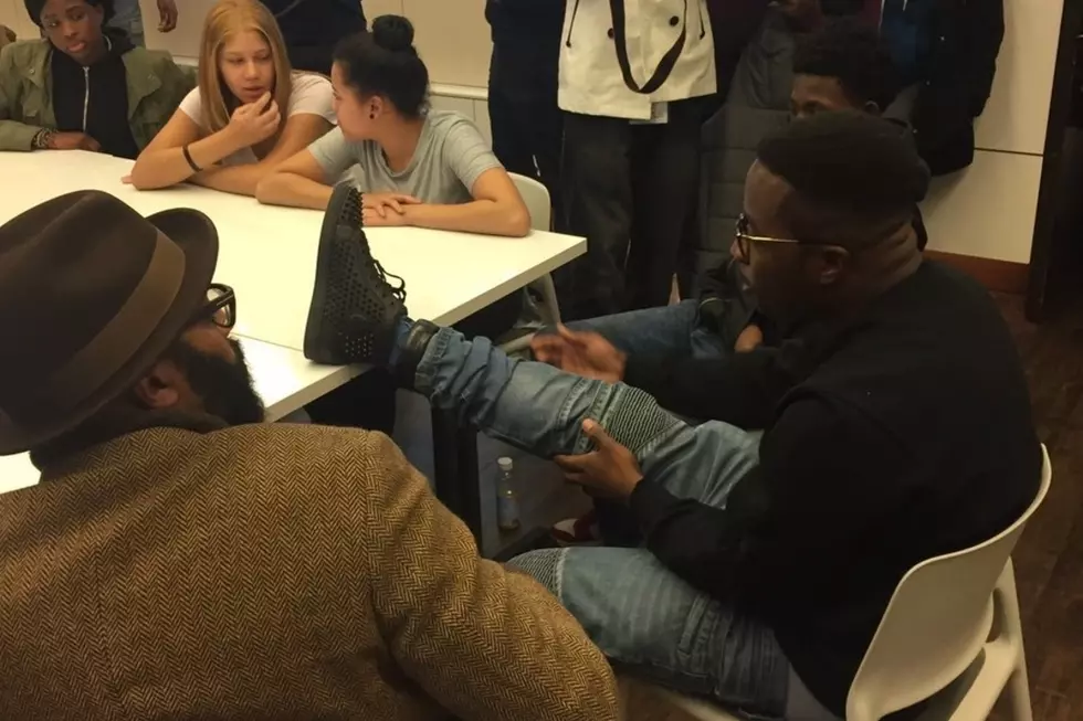 Troy Ave Speaks at Columbia Teacher’s College