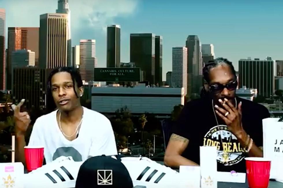 Snoop Dogg and ASAP Rocky Freestyle Over Mobb Deep Beat