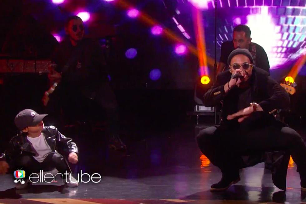Anderson .Paak Performs 'Am I Wrong' With His Son on ‘Ellen’