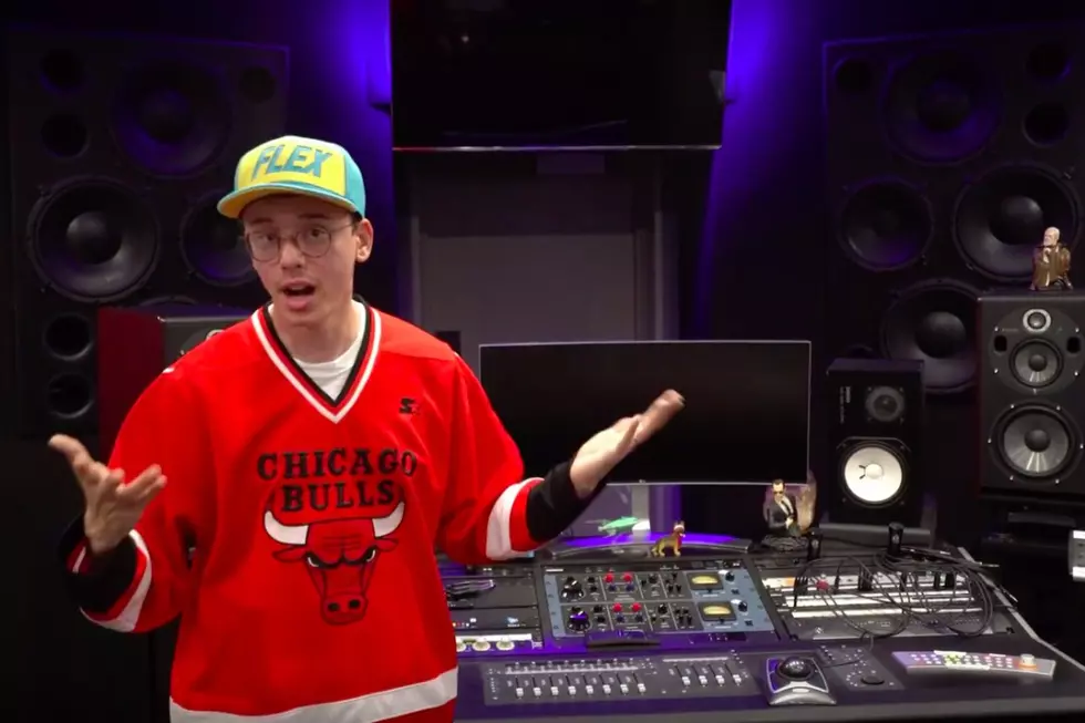 Logic Gives a Tour of His New Home Studio