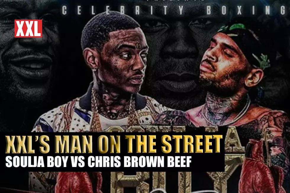 Watch Fans Pick Sides in the Soulja Boy and Chris Brown Boxing Match
