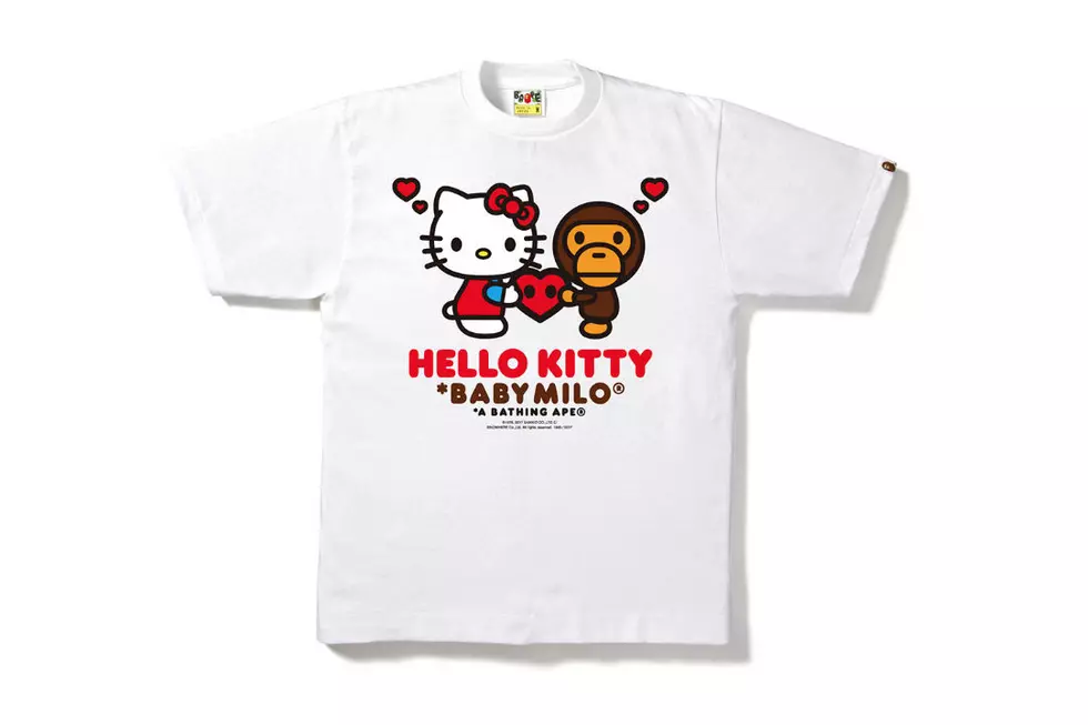 Bape Collaborates With Hello Kitty and My Melody for Valentine’s Day