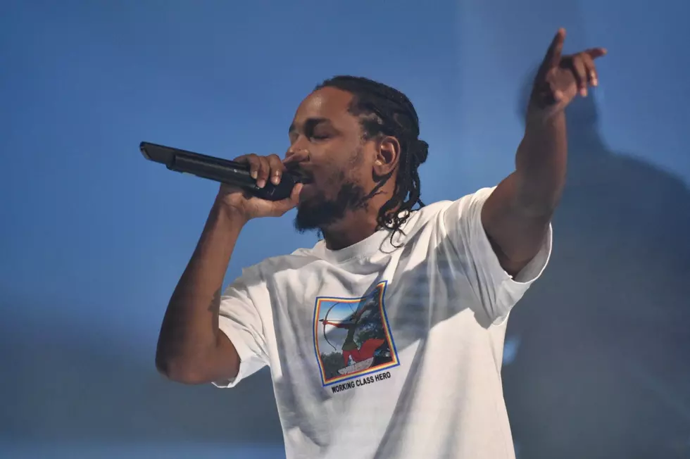 Kendrick Lamar Posts Up in Studio to Record New Music