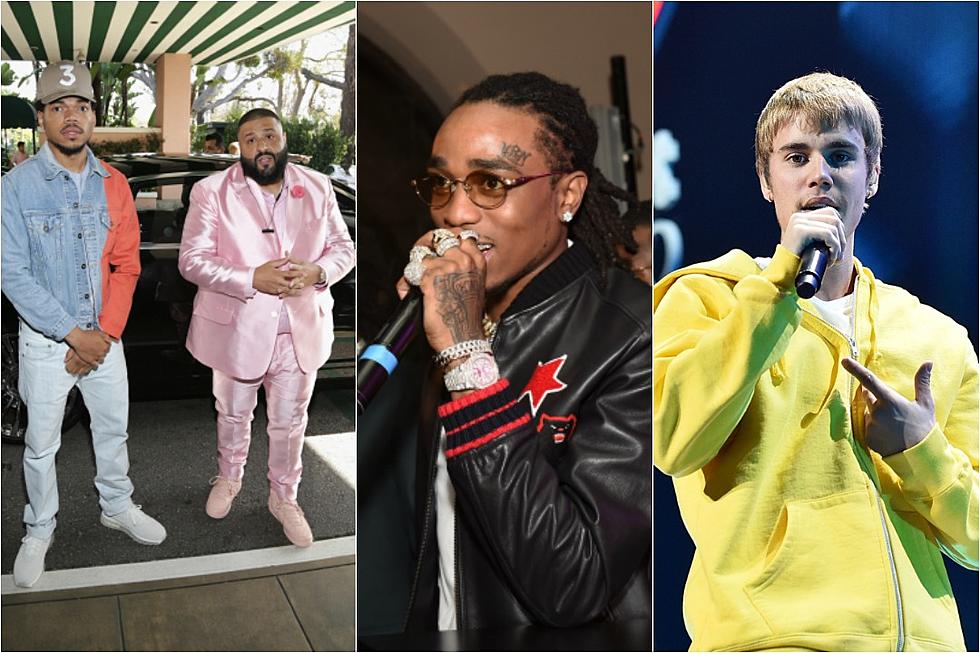 DJ Khaled Is Shooting a Video With Lil Wayne, Migos, Chance The Rapper and Justin Bieber