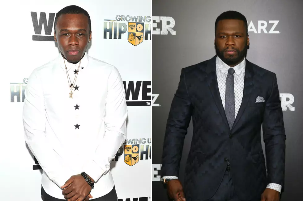 50 Cent’s Son Responds to Fif Disowning Him With Maury GIF
