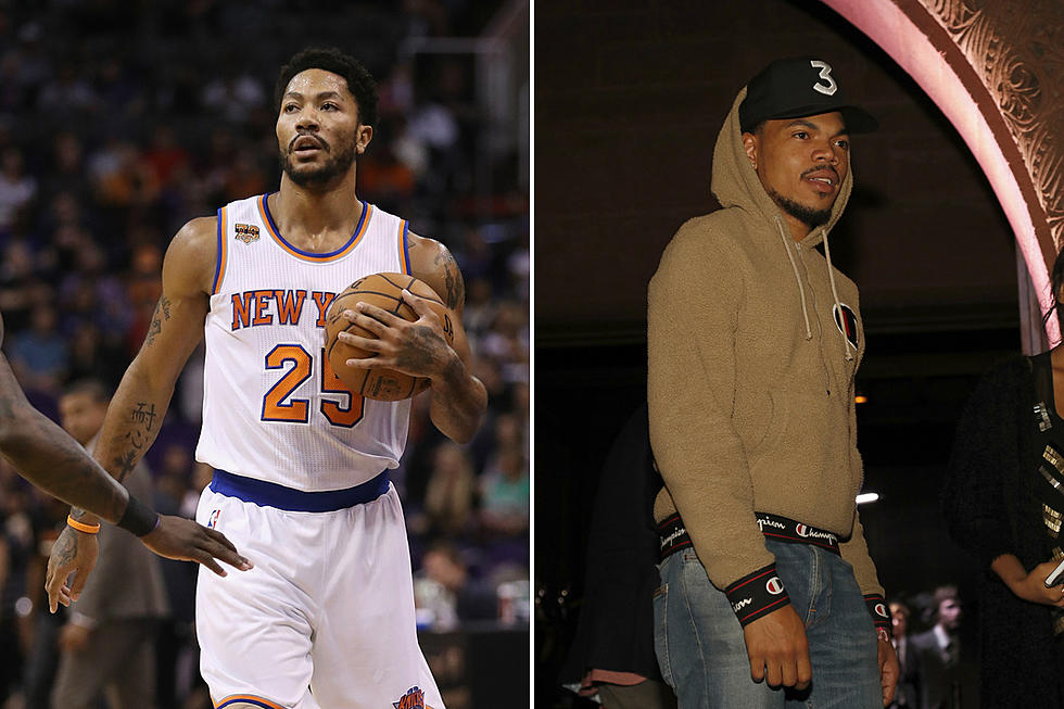 New York Knicks’ Derrick Rose Praises Chance The Rapper’s $1 Million Donation to Chicago Public Schools