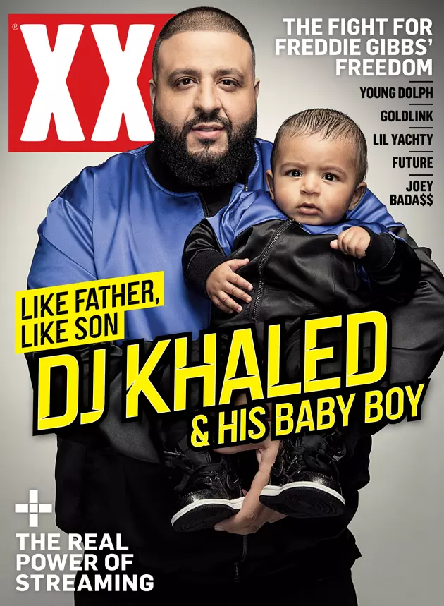 DJ Khaled and His Son Asahd Cover XXL Magazine’s Spring 2017 Issue
