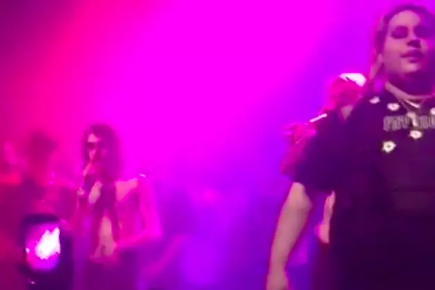 Pouya and Fat Nick Beat Up Guy Who Throws Cup on Stage