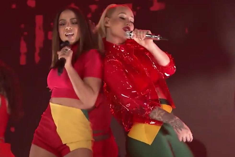 Iggy Azalea Performs 'Switch' With Anitta on ‘The Tonight Show’
