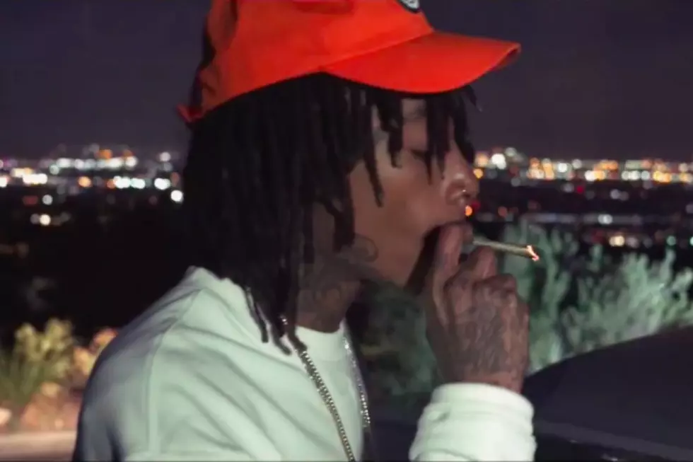 Wiz Khalifa Smokes in a Low Rider in 'Pull Up With a Zip' Video
