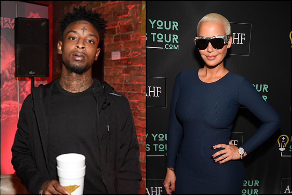 21 Savage Takes Amber Rose to His Hood