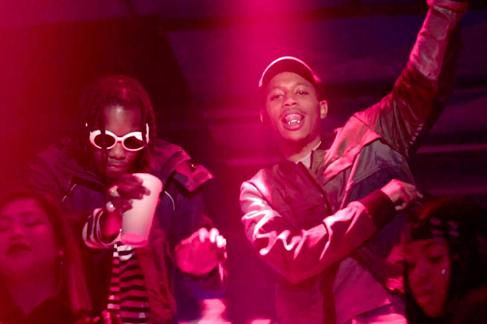 Cousin Stizz and Offset Link Up for 'Headlock' Video