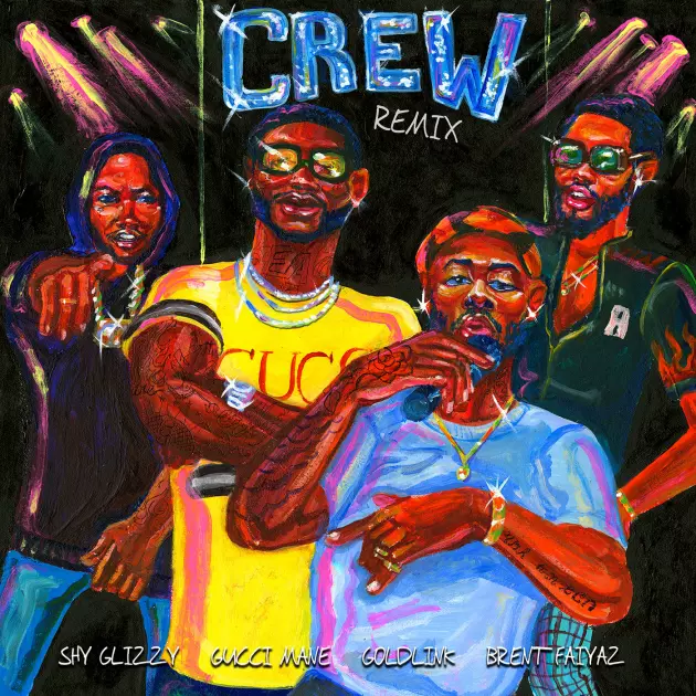 Gucci Mane Joins GoldLink, Shy Glizzy and Brent Faiyaz for &#8220;Crew (Remix)&#8221;