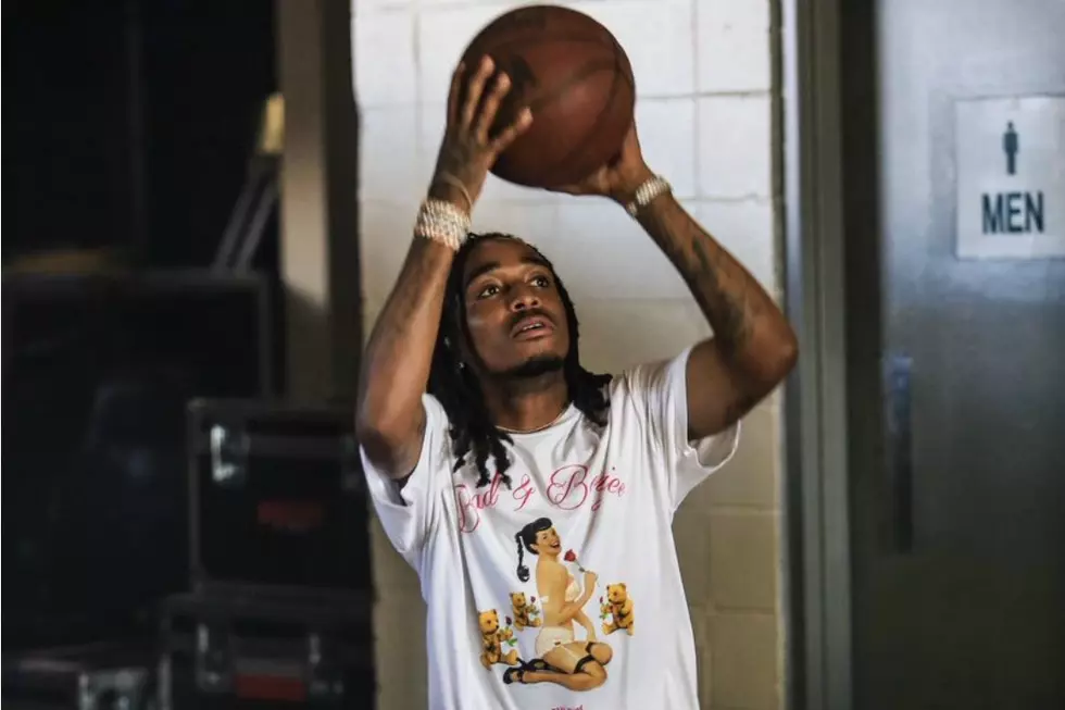 Watch Quavo Drop Buckets in a Game of Full Court Basketball