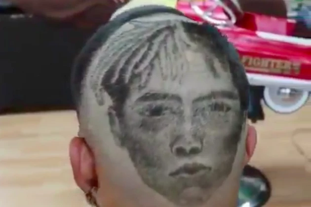 Kid Gets XXXTentacion Shaved Into His Head