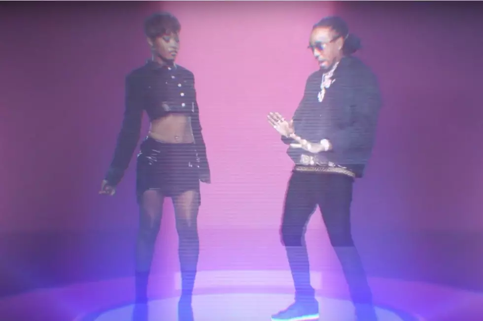 Quavo Joins KeKe Palmer to Perform as Holograms in “Wind Up” Video