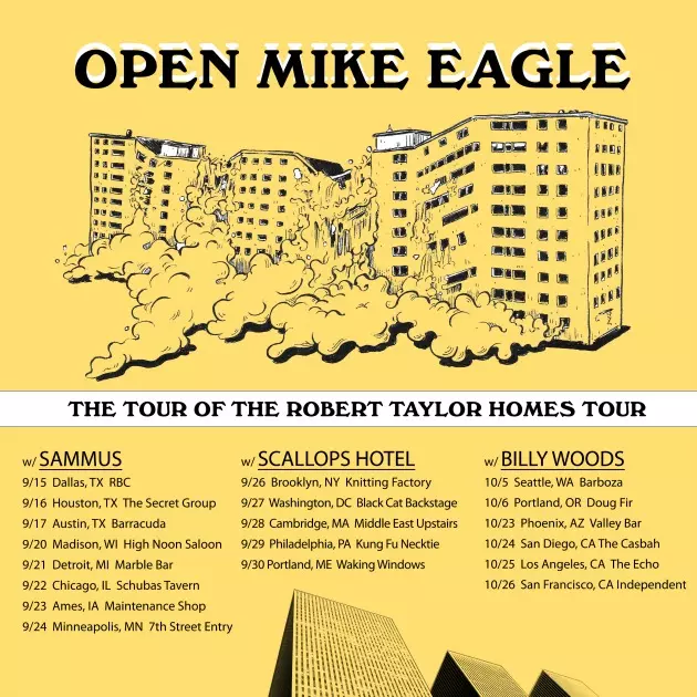 Open Mike Eagle Shares Dates for Tour of the Robert Taylor Homes Tour