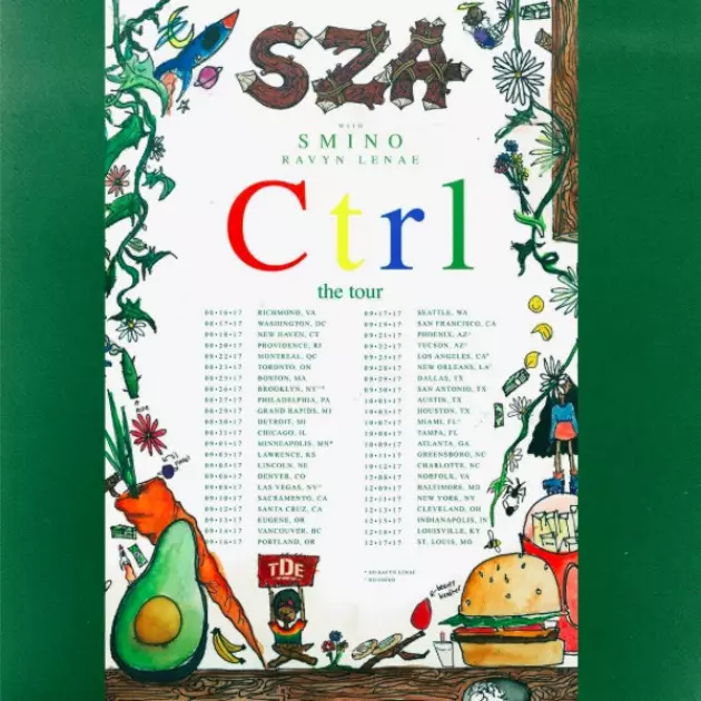 Smino Joins SZA’s CTRL Tour