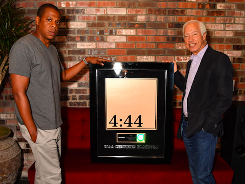 Jay-Z’s ‘4:44′ Album Certified Platinum Within a Week