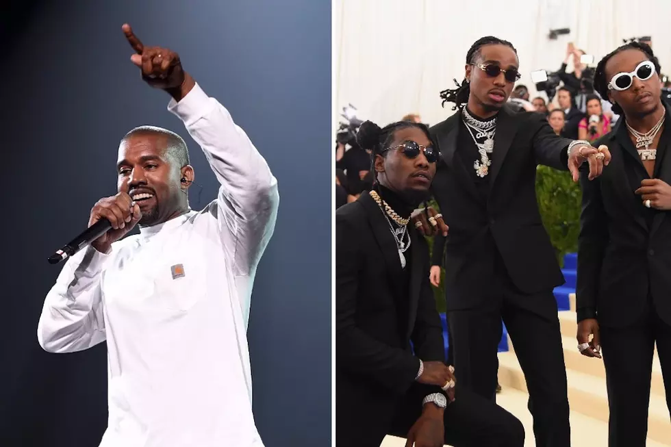Kanye West and Migos Get Together in the Studio