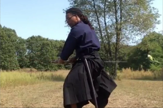 Lupe Fiasco Shows Off His Sword-Fighting Skills