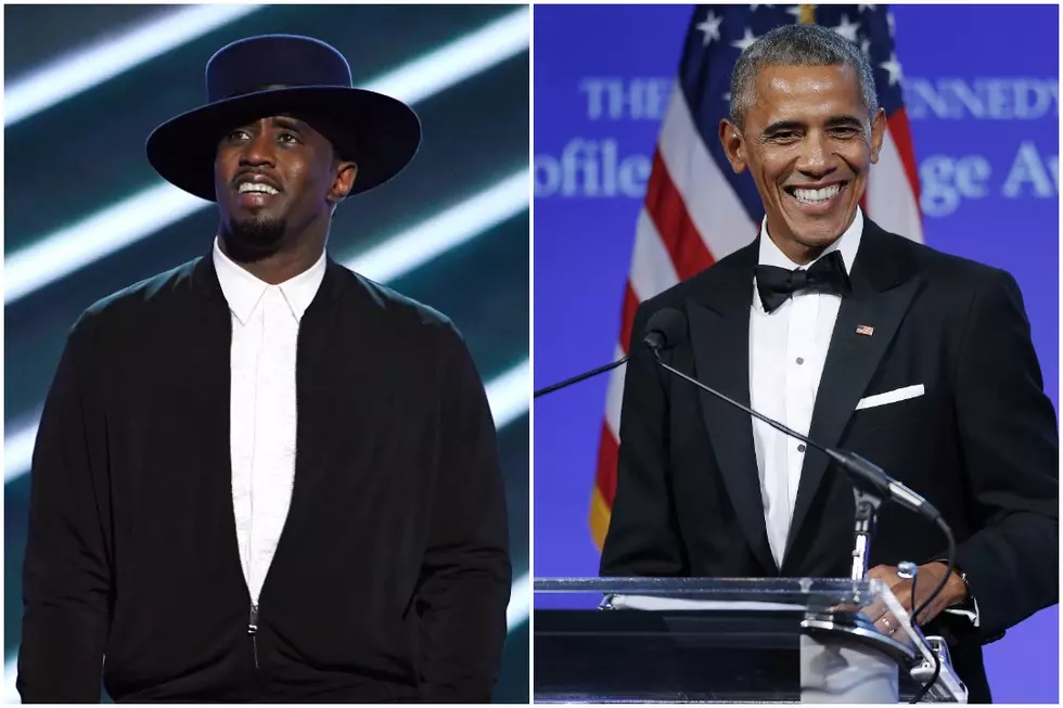 Diddy Has a Meeting With Barack Obama