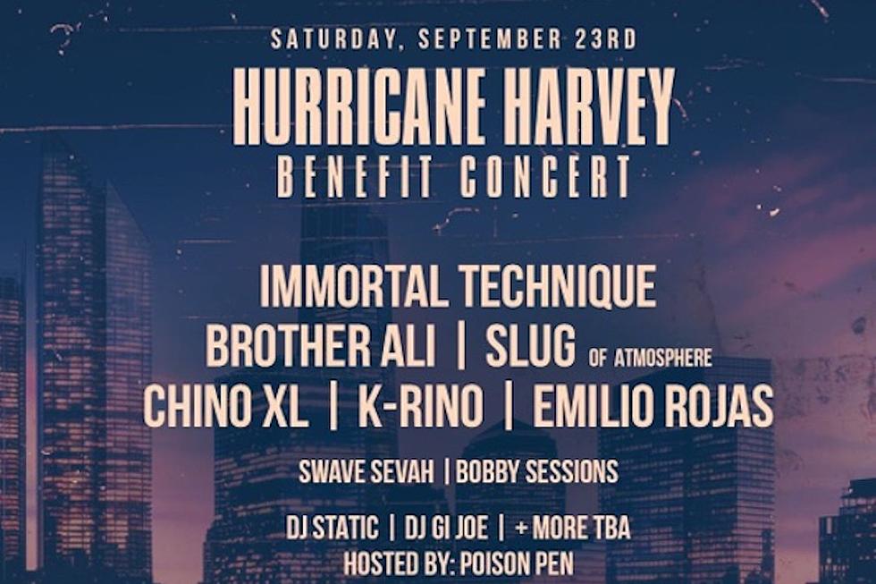 Immortal Technique, Brother Ali and More to Perform at Hurricane Harvey Benefit Concert