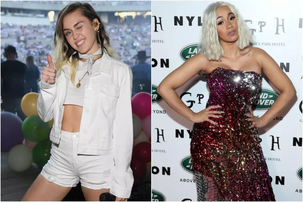 Miley Cyrus Turns Cardi B’s “Bodak Yellow” Into a Pop Song on ‘The Tonight Show Starring Jimmy Fallon’