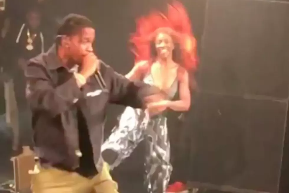 Travis Scott Joins SZA to Perform 'Love Galore' at Houston Show
