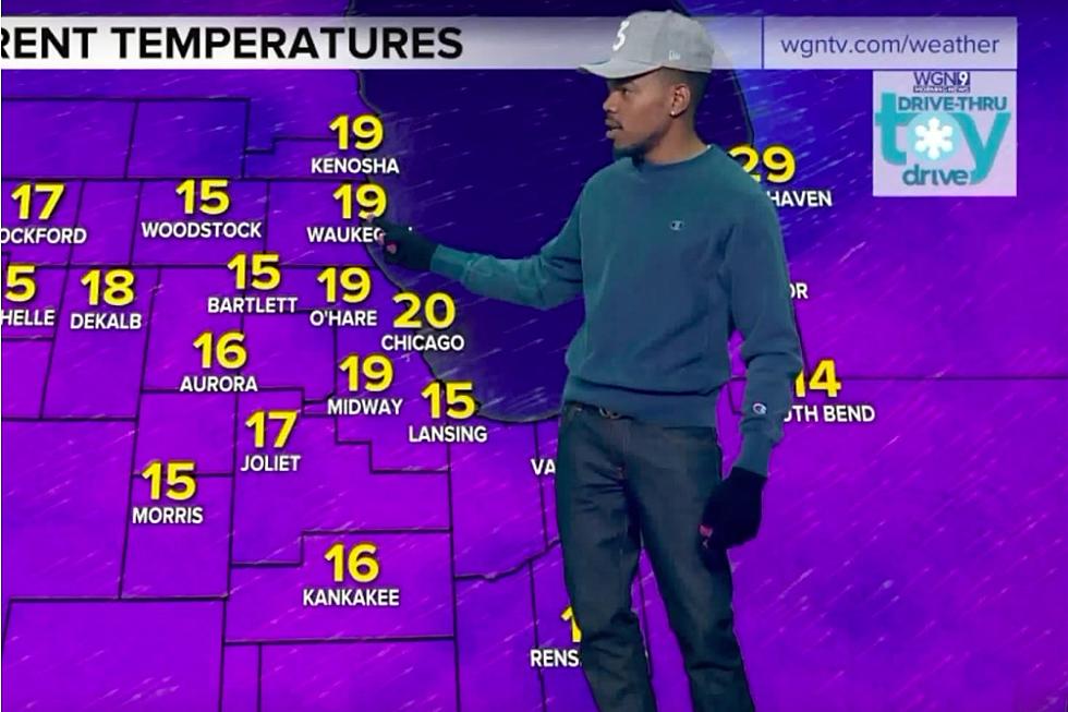 Chance The Rapper Jumps in as Weatherman for Chicago’s WGN Morning News
