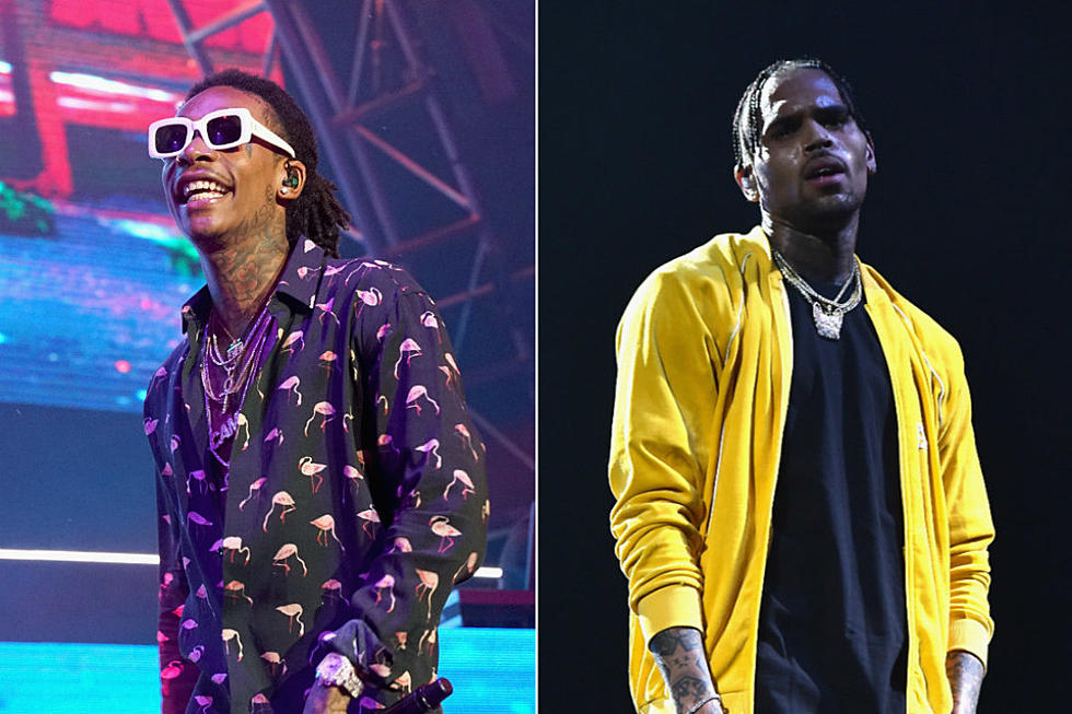 Wiz Khalifa and Chris Brown Comment on Space X Rocket Launch 