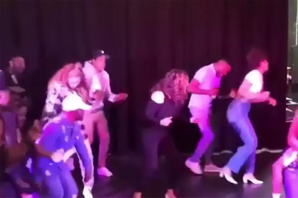 Watch Jay-Z Do the Electric Slide at a Family Party