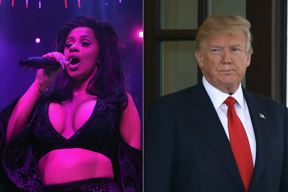 Cardi B Says President Trump Doesn't Care About Police Brutality 
