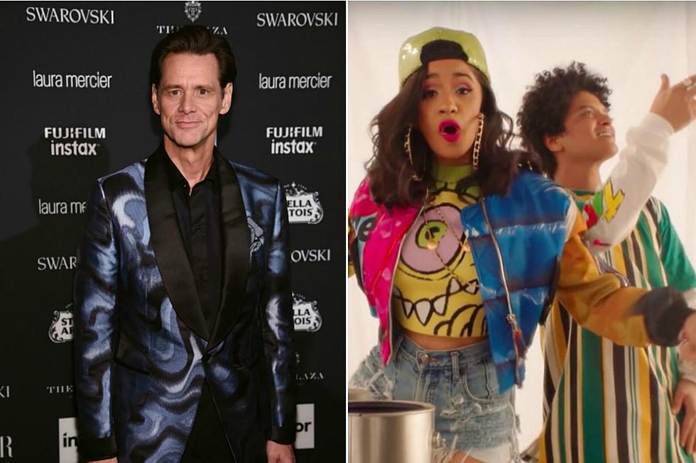 Actor Jim Carrey Is a Fan of Bruno Mars and Cardi B’s “Finesse (Remix)” Video