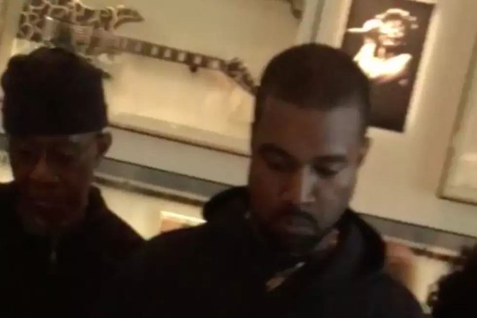 Kanye West and His Dad Visit Smithsonian National Museum of African American History and Culture