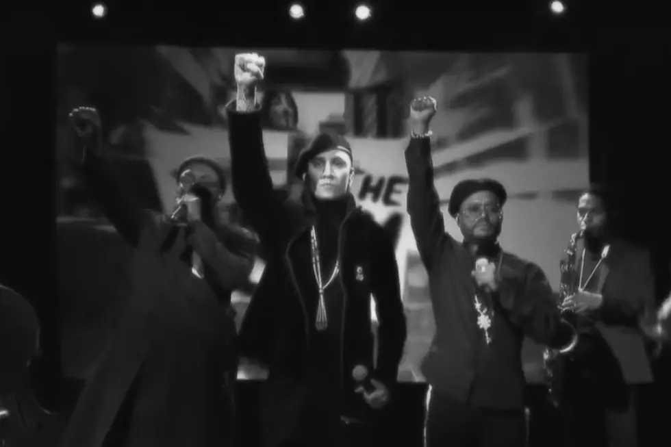 Black Eyed Peas Perform ''Street Livin''' on 'Stephen Colbert'