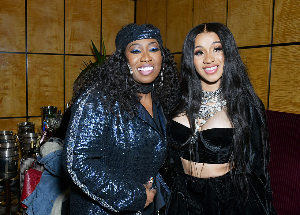 Cardi B Fans Out While Meeting Missy Elliott