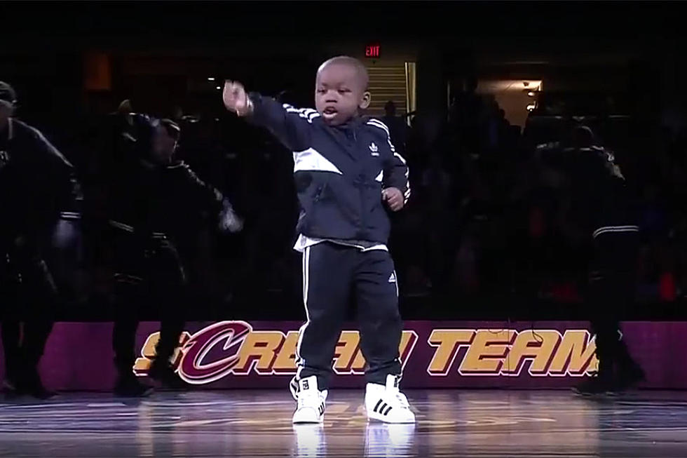 Watch This 5-Year-Old Boy’s Killer Dance Moves to Ayo &#038; Teo’s “Rolex” During NBA Halftime Show