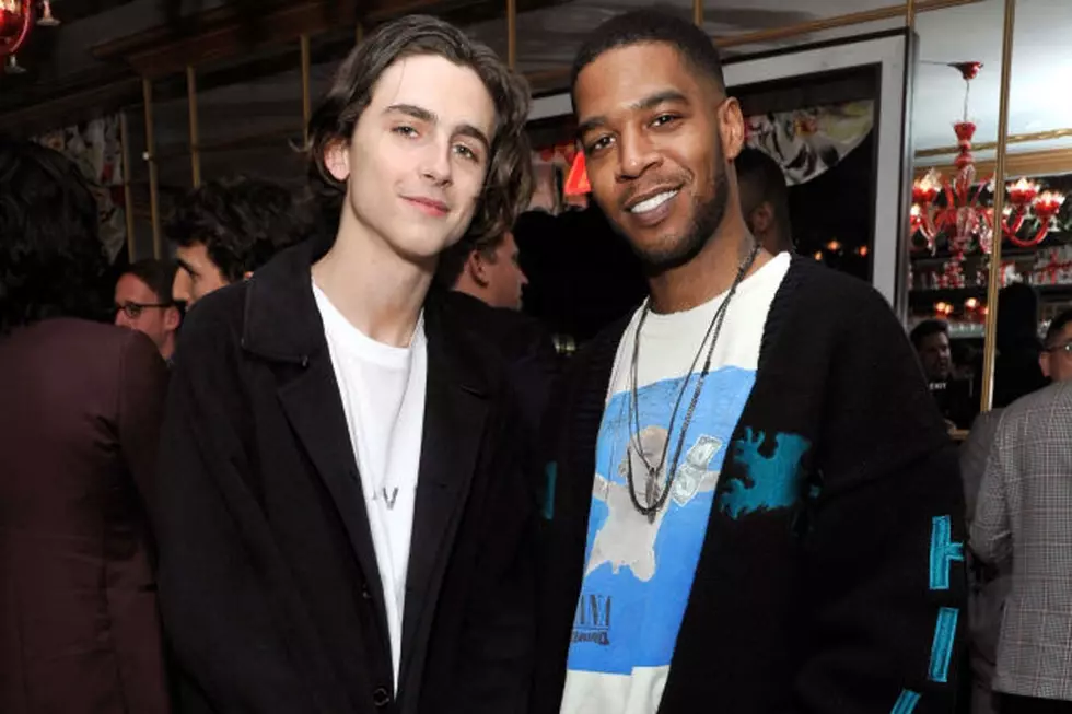 Kid Cudi Embraces Timothee Chalamet After Actor Says He Helped Save His Career