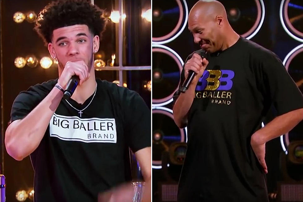 Lonzo Ball Disses LaVar Ball’s Performance of Nas’ ”Hate Me Now” on ‘Lip Sync Battle’