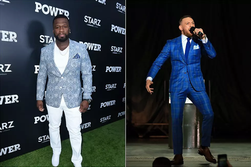 50 Cent Takes a Shot at Conor McGregor on Instagram Following Fighter’s Arrest