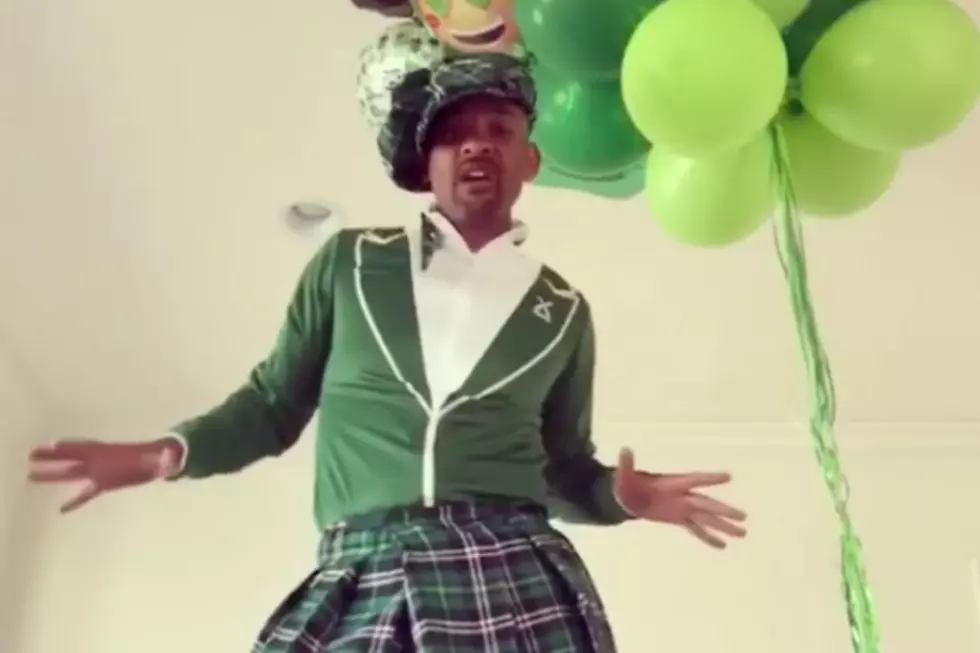Will Smith Celebrates St. Patrick’s Day by Previewing New Song