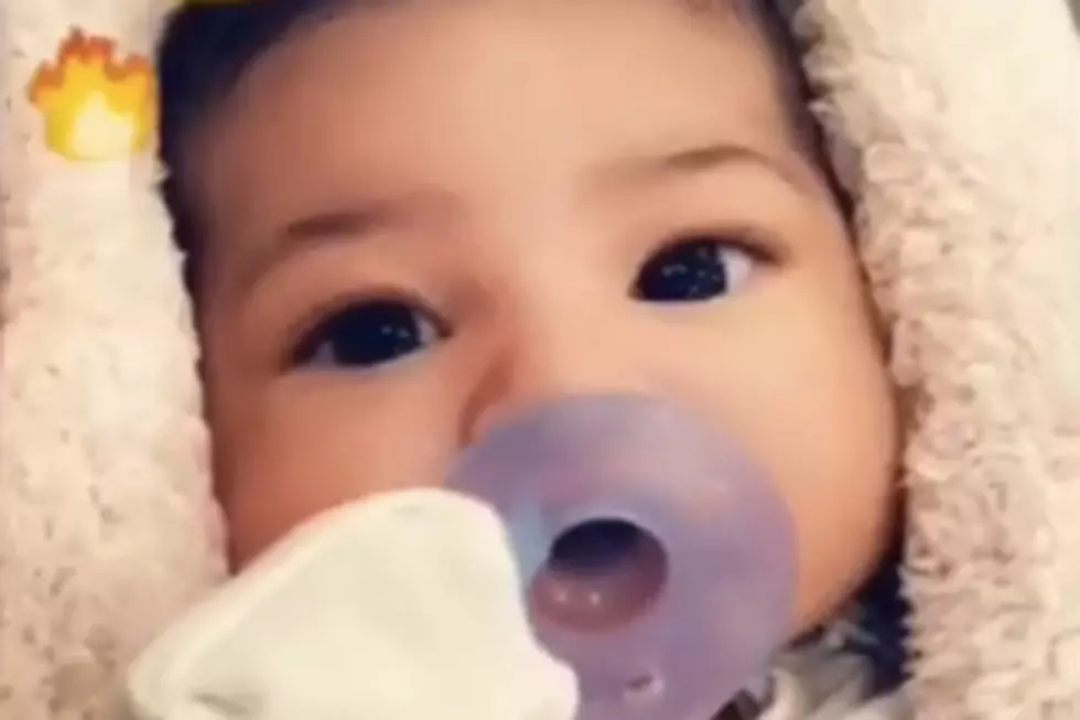 Travis Scott Shares First Photo of Daughter Stormi&#8217;s Face