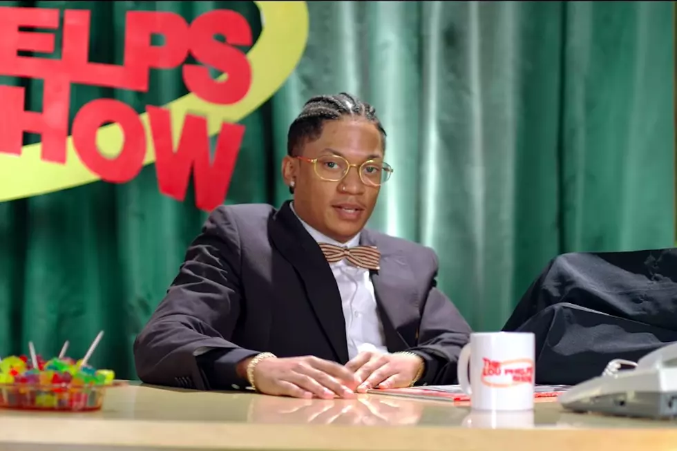 Lou Phelps Hosts His Own Talk Show in Video for &#8220;Come Inside&#8221; Featuring Jazz Cartier
