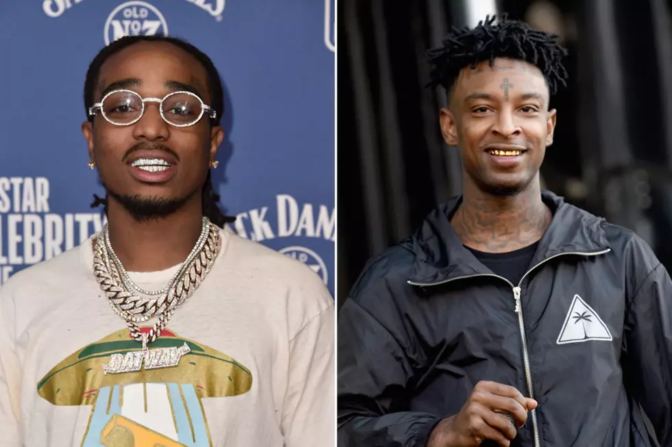 Quavo, 21 Savage and More Take the Field With NFL Stars for Huncho Day Flag Football Game