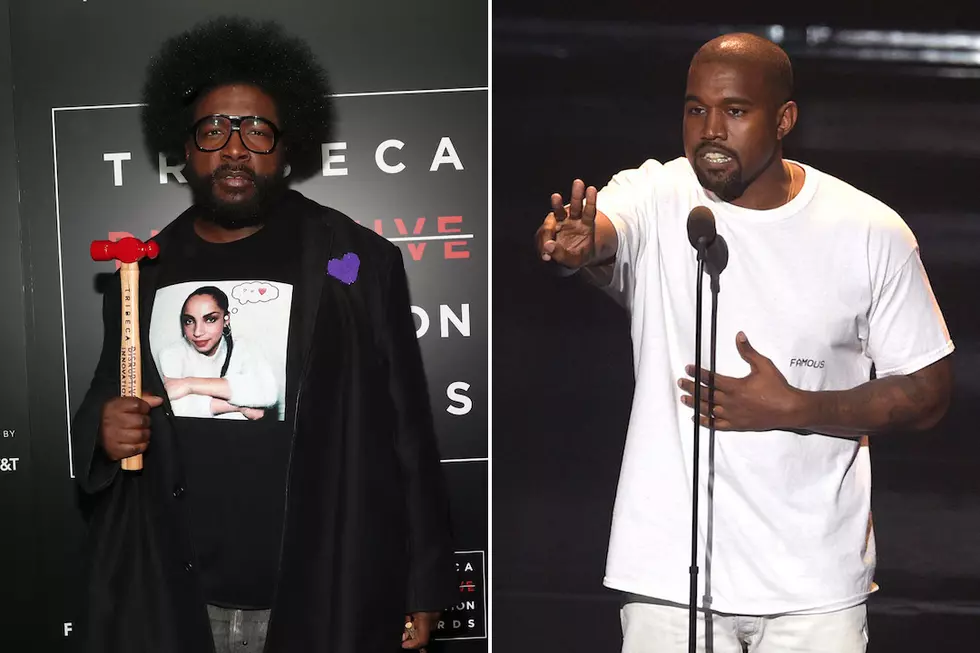 Questlove Wears "Kanye Doesn't Care About Black People" Shirt