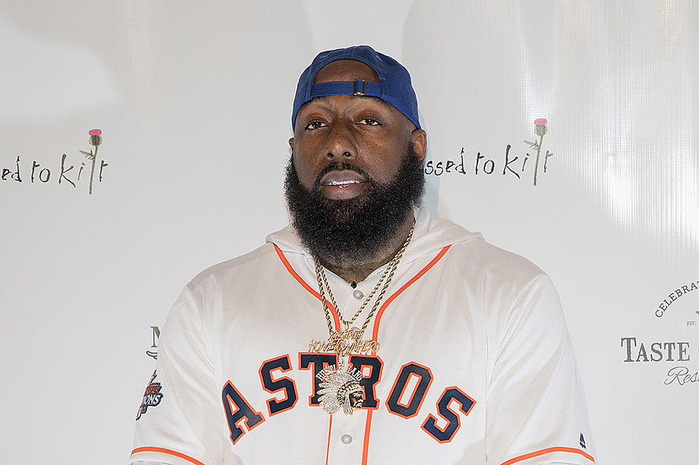 Trae Tha Truth Throws the First Pitch at Houston Astros Game