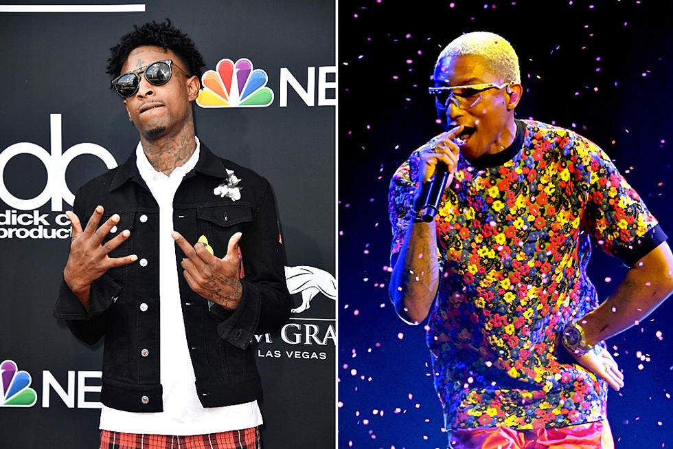 21 Savage Has a Hit With Pharrell in the Works