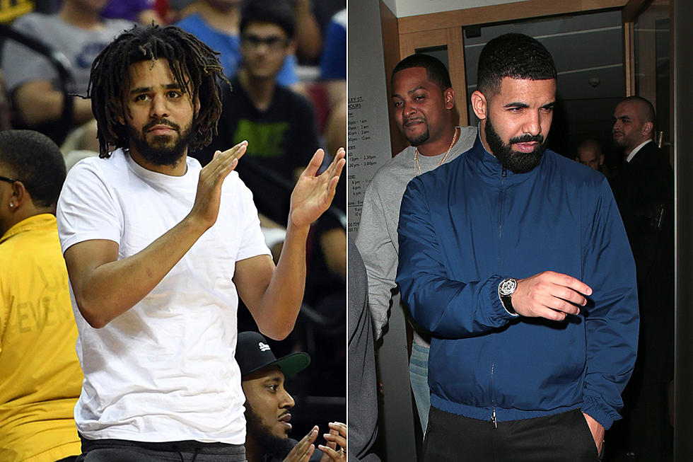 J. Cole Shares Text Drake Sent Him After He Broke Spotify Record